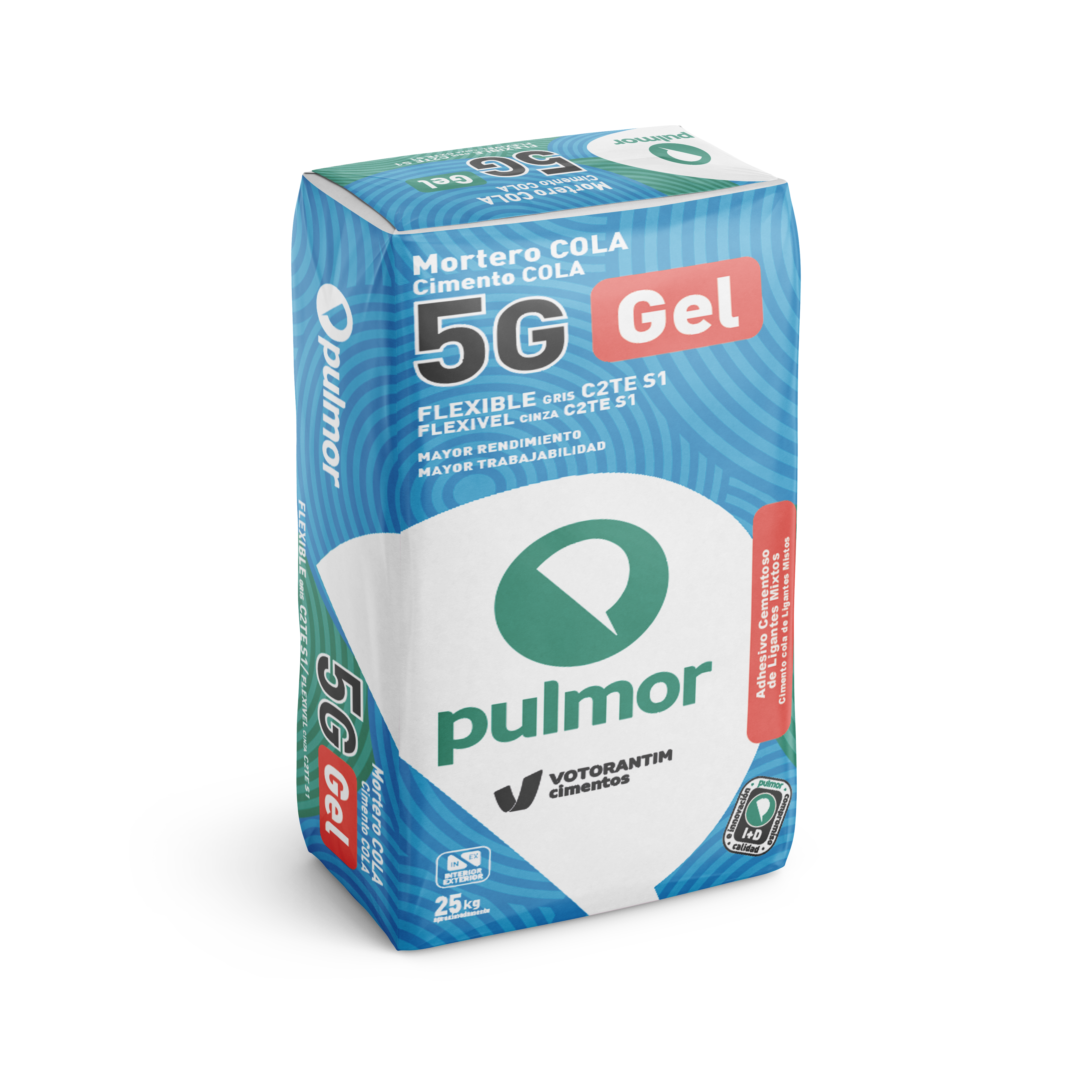 Adhesivo flexible gris efecto Gel